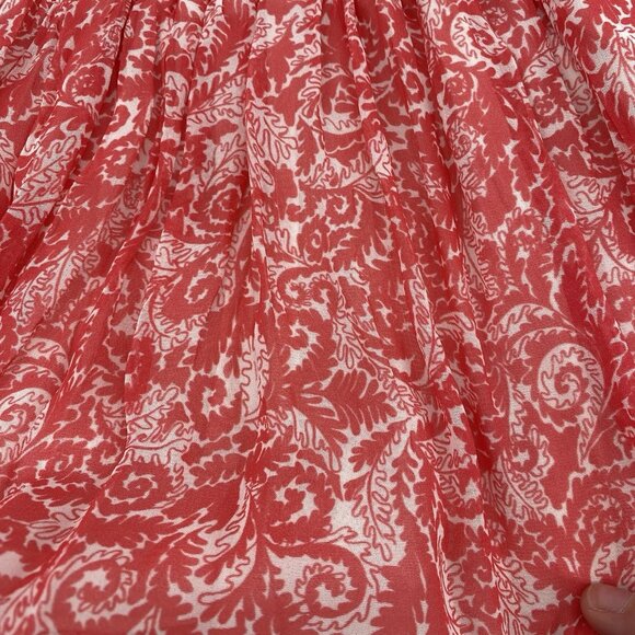 Anthropologie Size Small Somerset Halter Mini Dress Pink Floral Pockets - Picture 12 of 15